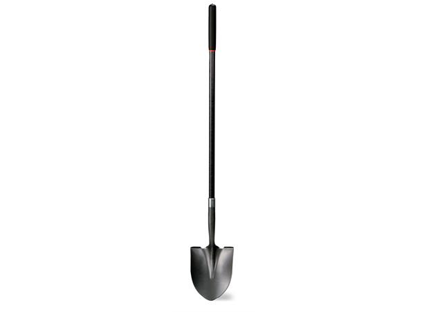 Round Point Shovel-48" Black Fiberglass Handle SG71600